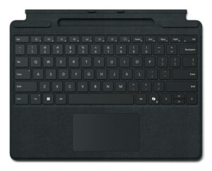 Microsoft Surface Pro Keyboard with pen storage for Business AZERTY Frans Microsoft Cover port Zwart