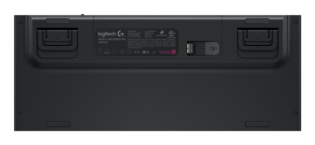 Logitech G G915 X LIGHTSPEED toetsenbord Gamen USB + RF Wireless + Bluetooth QWERTZ Duits Zwart - Afbeelding 5