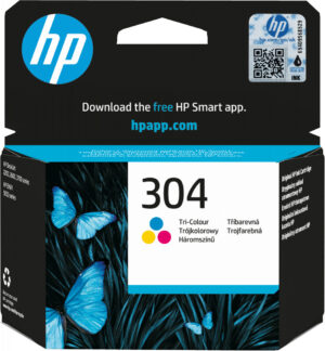 HP 304 originele drie-kleuren inktcartridge