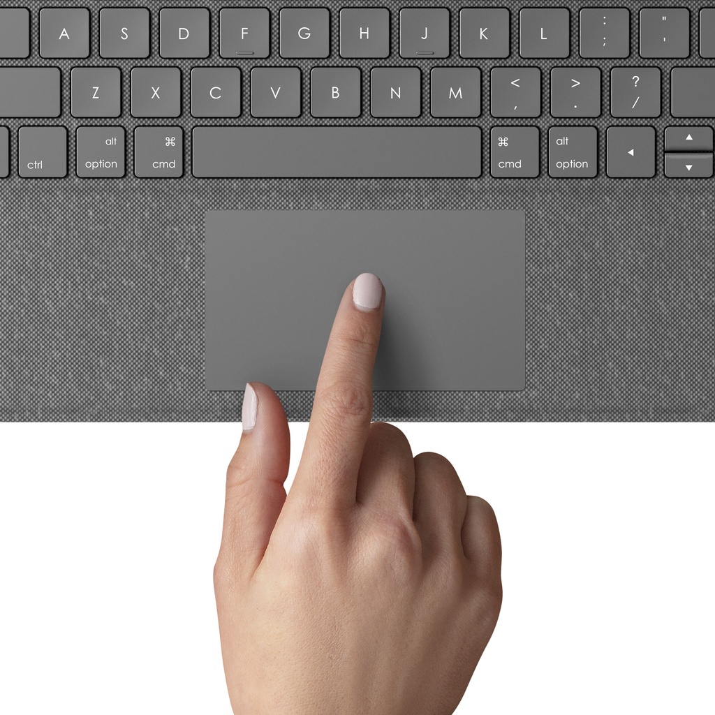 Logitech Folio Touch QWERTY Scandinavisch Smart Connector Grijs - Afbeelding 20
