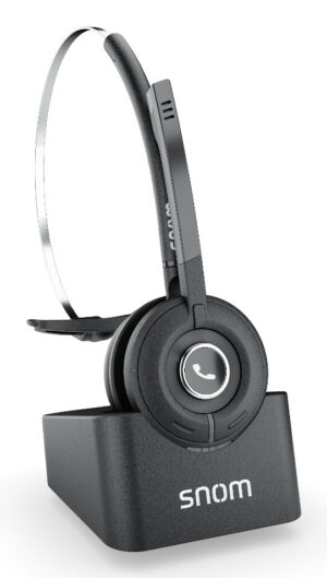 Snom A190 Headset Draadloos Hoofdband Kantoor/callcenter Zwart