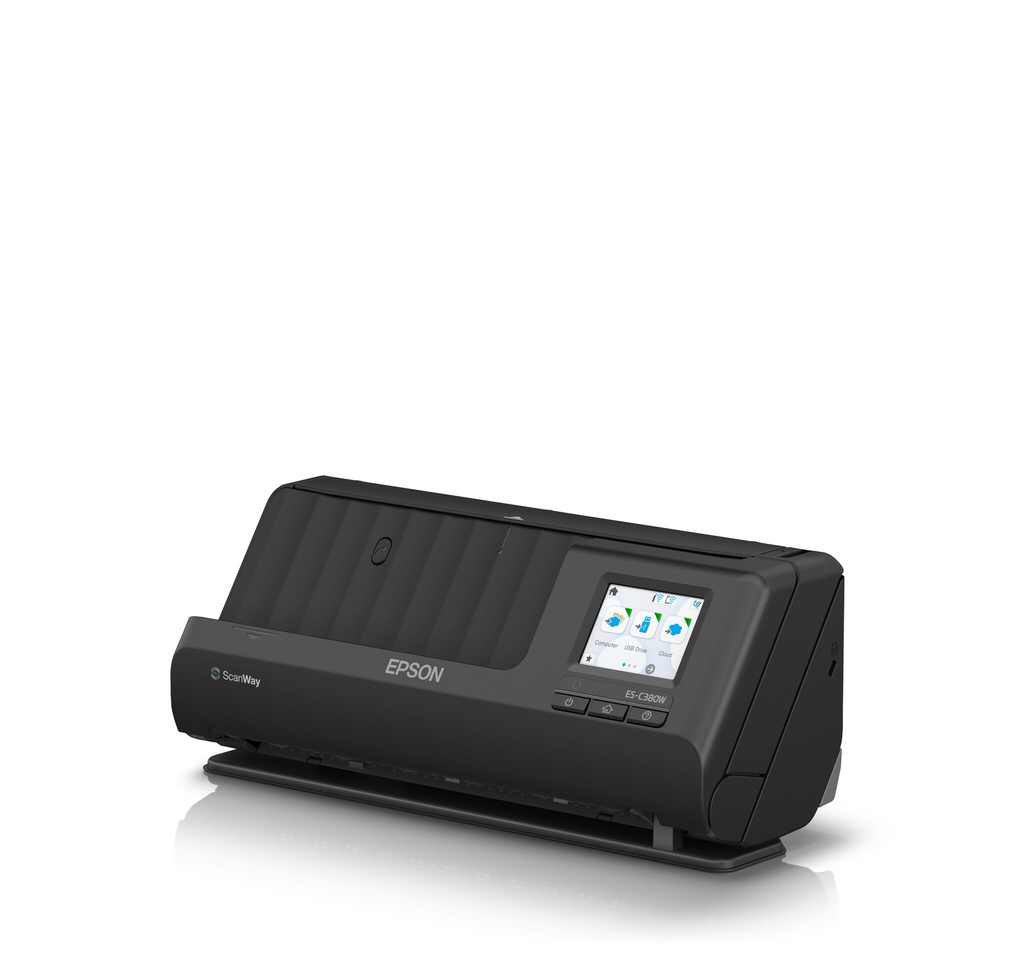 Epson ES-C380W compacte A4-documentscanner met Wi-Fi-connectiviteit en U-traject - Afbeelding 3