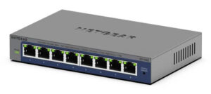 NETGEAR GS108Ev4 Unmanaged L2/L3 Gigabit Ethernet (10/100/1000) Grijs