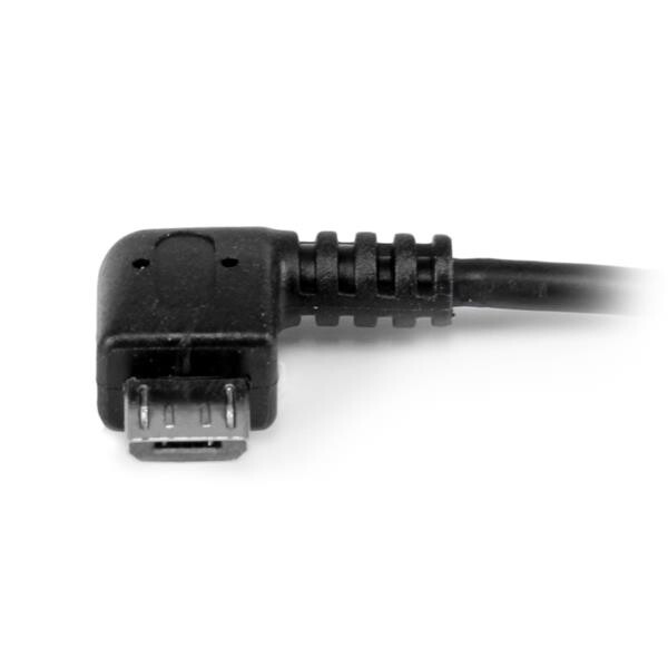StarTech.com 12 cm rechtshoekige micro-USB-naar-USB-OTG-hostadapter M/F - Afbeelding 2