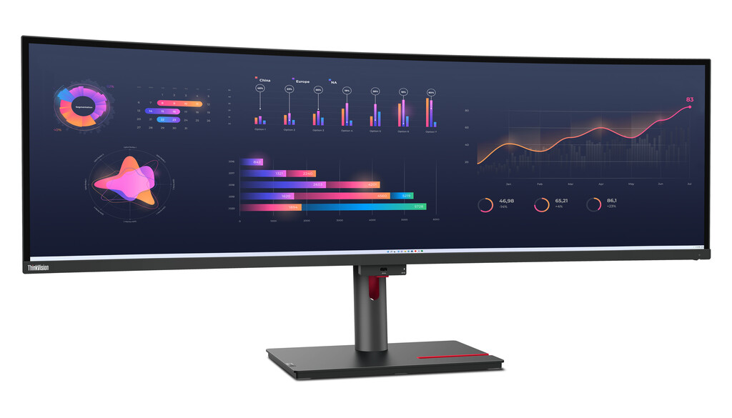 Lenovo ThinkVision P49w-30 Monitor - Afbeelding 6