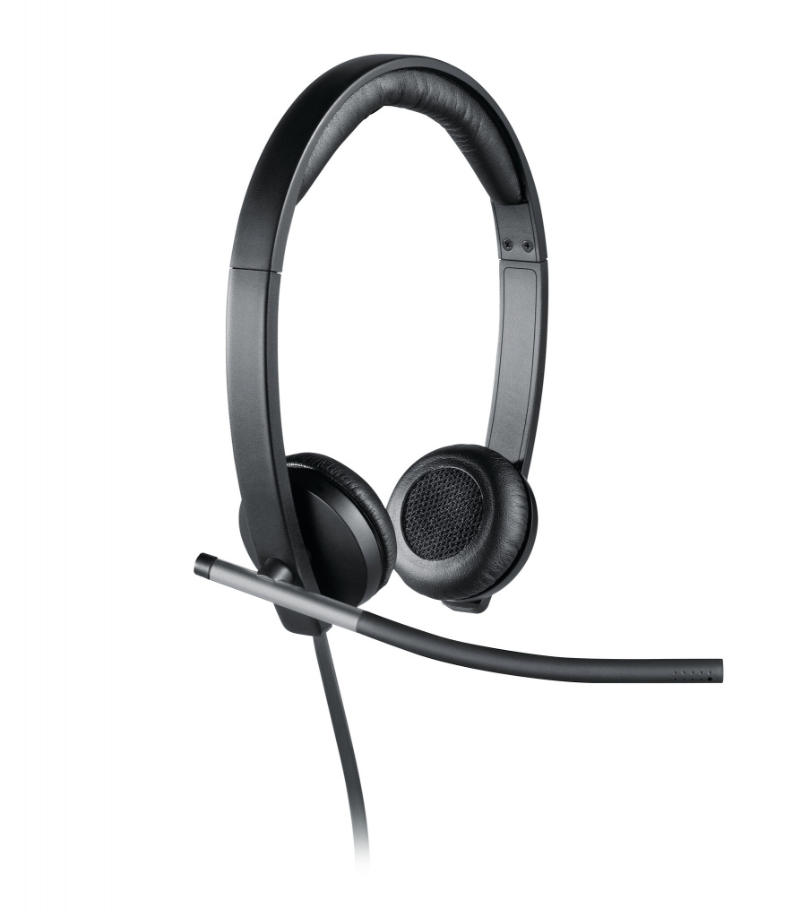 Logitech H650E Headset Bedraad Hoofdband Kantoor/callcenter USB Type-A Zwart, Zilver - Afbeelding 5