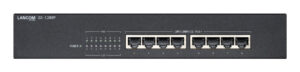 GS-1208P Unmanaged Gigabit Ethernet (10/100/1000) Power over Ethernet (PoE) 1U Zwart
