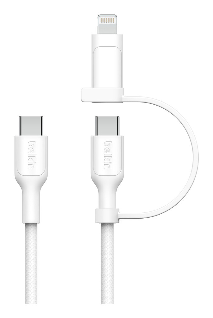 Belkin BoostCharge Pro USB-kabel USB 2.0 1,5 m USB C USB C/Lightning Wit - Afbeelding 2