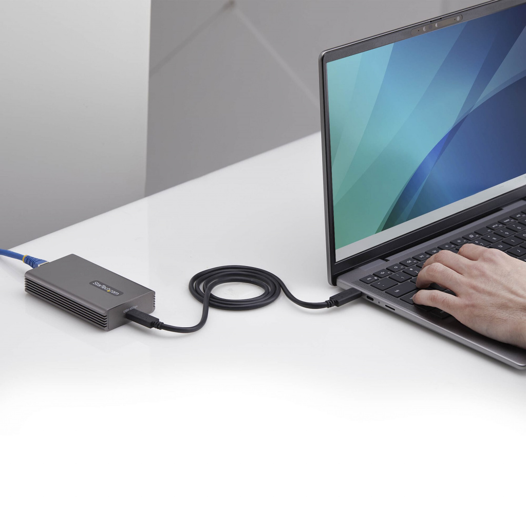 StarTech.com USB4 naar Ethernet Adapter, 10GbE, Multi-Gigabit, Thunderbolt Compatibel, 10GBASE-T/5G/2.5G NIC, 10G LAN Adapter, 0 - Afbeelding 6