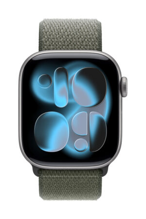 Apple MFFD4ZM/A slimme draagbare accessoire Band Groen Nylon, Gerecycled polyester, Spandex