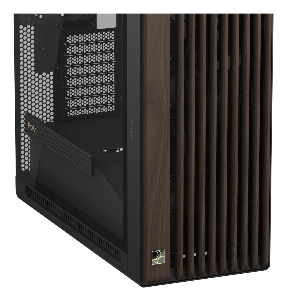 ASUS ProArt PA602 Wood Edition Modern Black - Tempered Glass Panel Midi Tower Zwart, Hout - Afbeelding 17