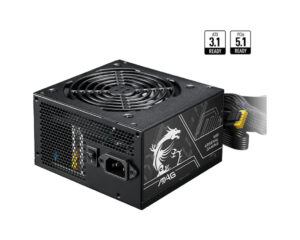 MSI MAG A750BN PCIE5 II power supply unit 750 W 24-pin ATX ATX Zwart