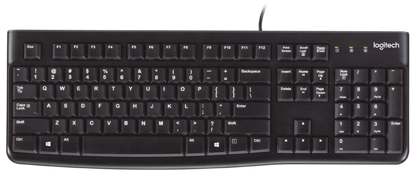 Logitech Keyboard K120 for Business toetsenbord Universeel USB QWERTY Spaans Zwart