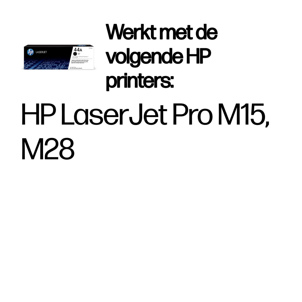 HP Originele 44A zwarte LaserJet tonercartridge - Afbeelding 2