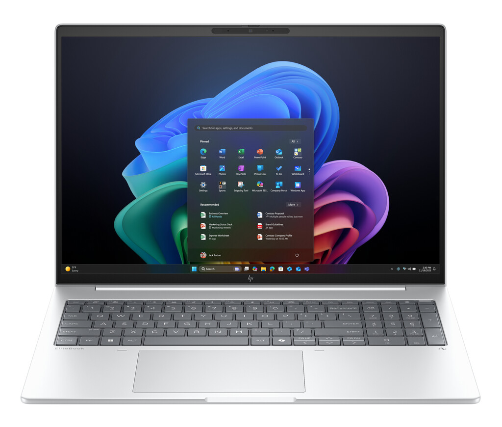 HP EliteBook 8 G1i Next Gen AI Wolf Pro Security Edition Copilot+ PC Intel Core Ultra 7 256V Laptop 40,6 cm (16") WUXGA 16 GB L