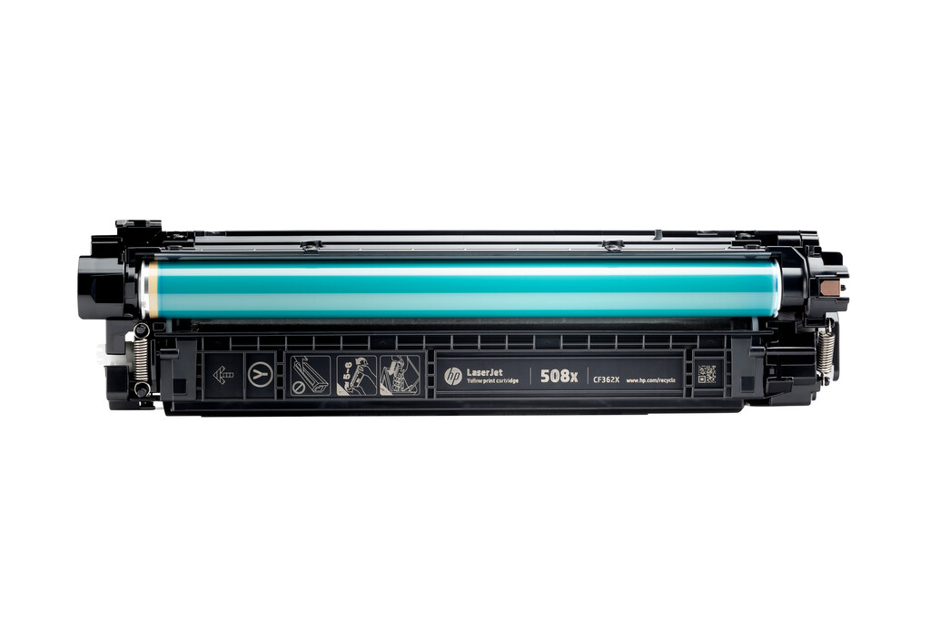 HP 508X originele high-capacity gele LaserJet tonercartridge