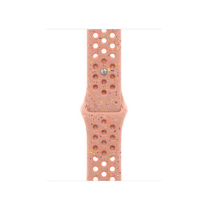 Apple MGAQ4ZM/A slimme draagbare accessoire Band Roze Aluminium, Fluorelastomeer