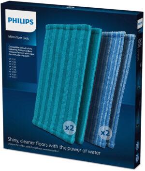 Philips Rechargeable Stick Accessory XV1700/01 Microvezelpads