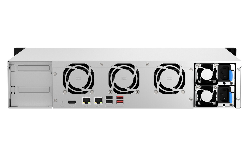 QNAP TS-864EU-RP-8G data-opslag-server NAS Rack (2U) Intel® Celeron® N5095 8 GB DDR4 0 TB QNAP Turbo System Zwart - Afbeelding 2