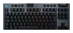 Logitech G G915 X LIGHTSPEED toetsenbord Gamen USB + RF Wireless + Bluetooth AZERTY Frans Zwart