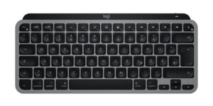 Logitech MX Keys Mini For Mac toetsenbord Thuis/Werk Bluetooth QWERTZ Duits Zwart, Grijs