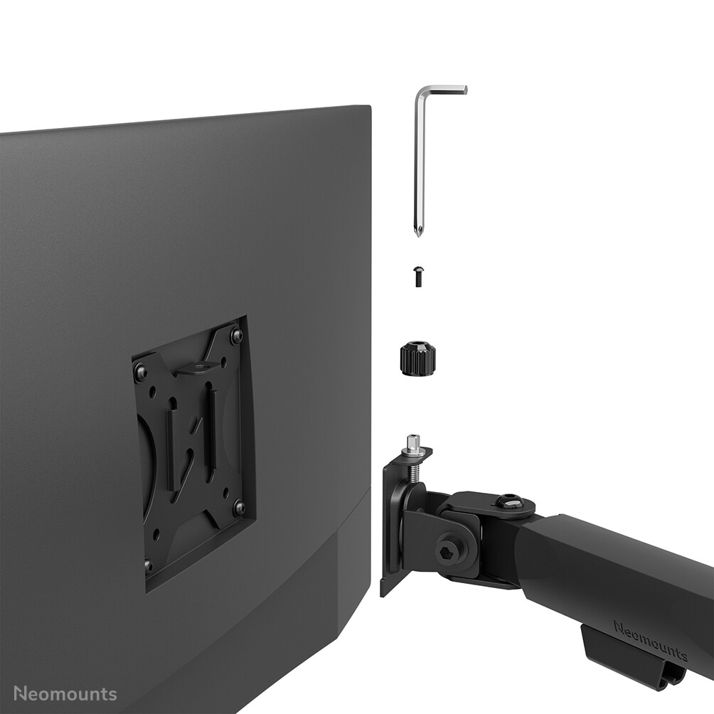 Neomounts DS45-600BL2 Monitorstandaard voor twee schermen 10-32" - Afbeelding 10