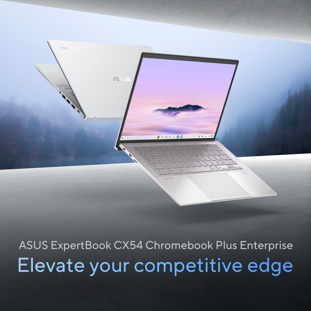 ASUS Chromebook Plus Enterprise CB54 CB5403CMA-QM0919 Intel Core Ultra 5 115U 35,6 cm (14") WQXGA 16 GB LPDDR5x-SDRAM 128 GB SSD - Afbeelding 14