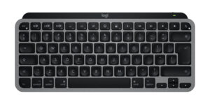 Logitech Master MX Keys Mini For Mac toetsenbord Thuis/Werk Bluetooth QWERTY US International Zwart, Grijs