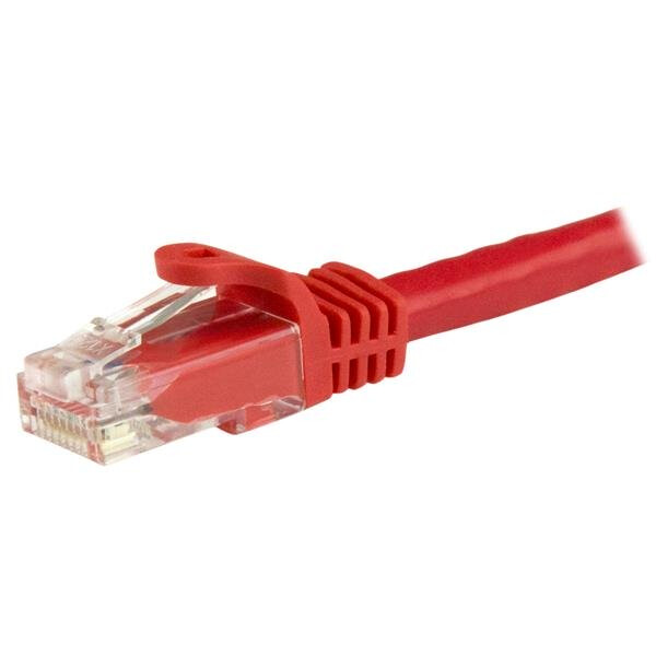 StarTech.com Cat6 patchkabel met snagless RJ45 connectors 3 m, rood - Afbeelding 2