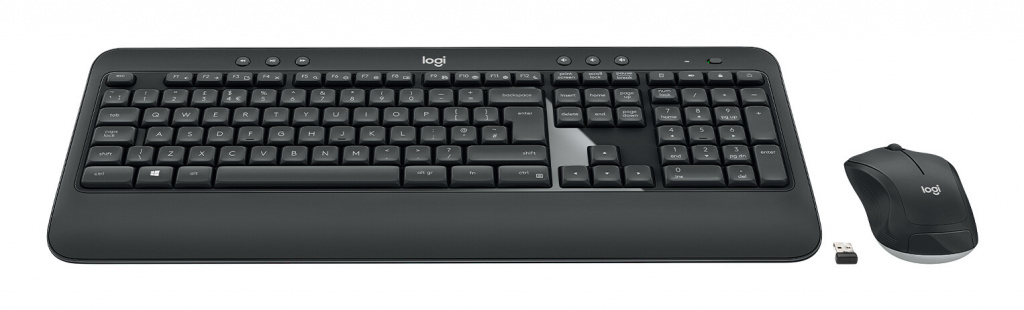 Logitech 920-008690 toetsenbord Inclusief muis Universeel RF Draadloos QWERTZ Hongaars Zwart - Afbeelding 3