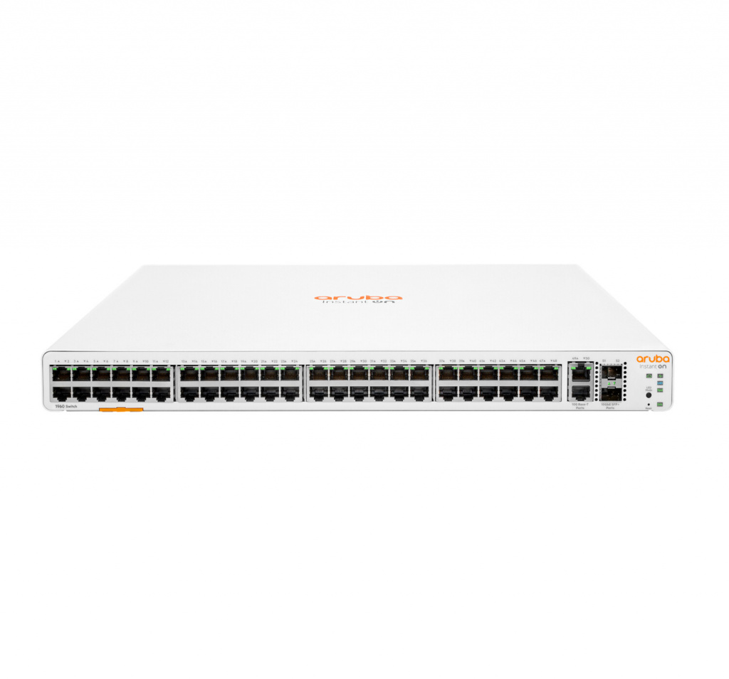 Aruba, a Hewlett Packard Enterprise company Aruba Instant On 1960 48G 2XGT 2SFP+ Managed L2+ Gigabit Ethernet (10/100/1000) 1U W