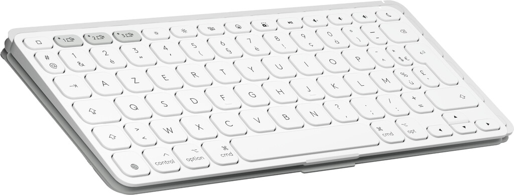 Logitech 920-013007 toetsenbord voor mobiel apparaat AZERTY Frans Bluetooth Wit - Afbeelding 5