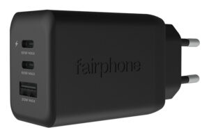 Fairphone ACCHAR-404-WW1 oplader voor mobiele apparatuur Universeel Zwart AC Snel opladen Binnen