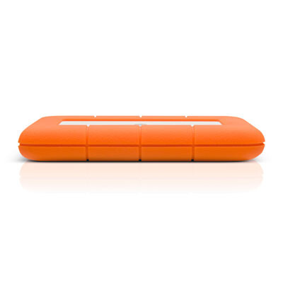 LaCie Rugged Mini externe harde schijf 1 TB 5400 RPM 2.5" Micro-USB B 3.2 Gen 1 (3.1 Gen 1) Oranje, Zilver - Afbeelding 4