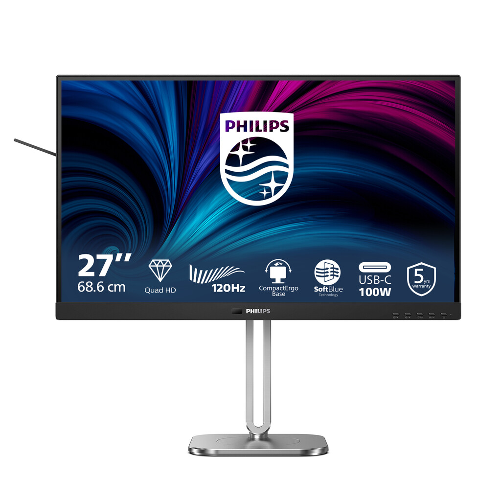 Philips 27B2U4601/00 computer monitor 68,6 cm (27") 2560 x 1440 Pixels Quad HD LCD Grijs - Afbeelding 14