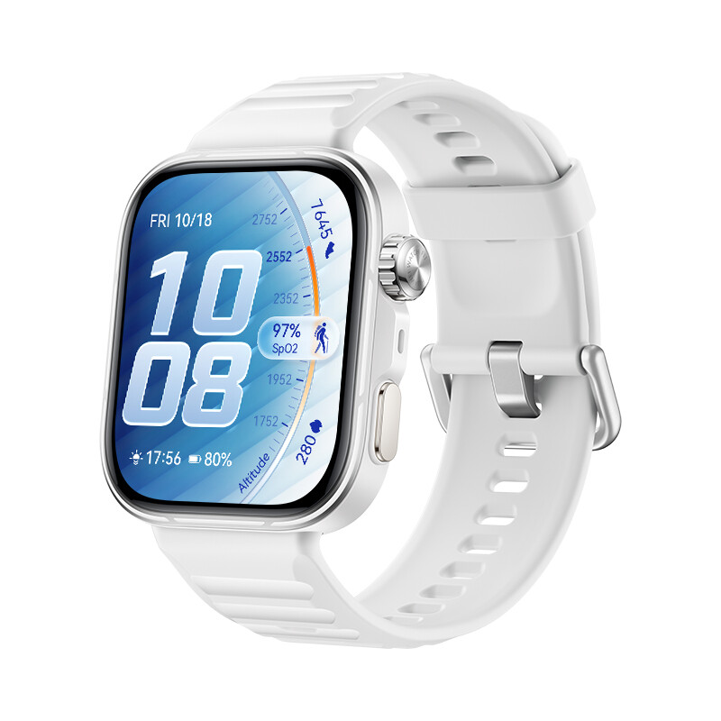Huawei WATCH Fit 5 Pro 4,88 cm (1.92") AMOLED 44.5 mm Digitaal 480 x 408 Pixels Touchscreen Wit GPS - Afbeelding 2