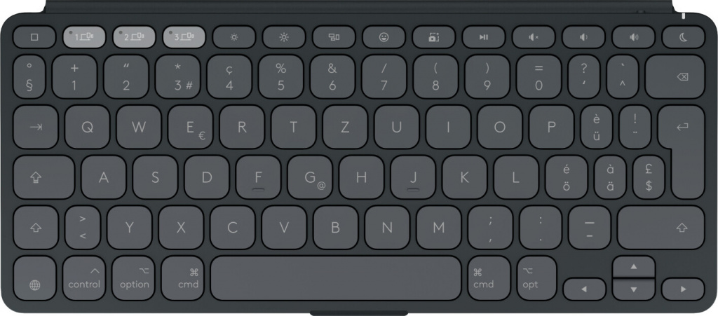 Logitech 920-013008 toetsenbord voor mobiel apparaat QWERTZ Zwitsers Bluetooth Grafiet - Afbeelding 6