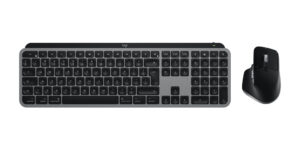 Logitech Master MX Keys S Combo for Mac toetsenbord Inclusief muis Thuis/Werk RF-draadloos + Bluetooth QWERTY US International A