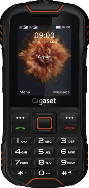 Gigaset GLX8 Plus 6,1 cm (2.4") Dual SIM 4G 2500 mAh Zwart