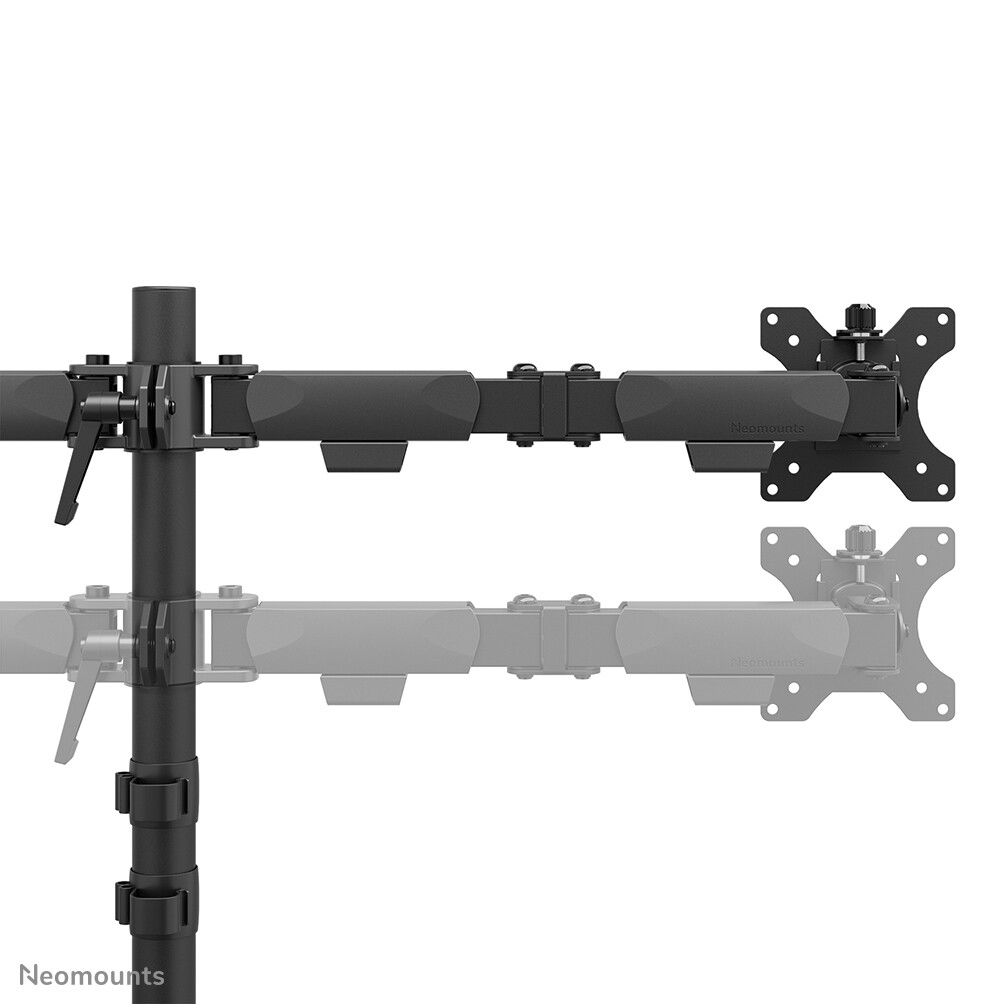 Neomounts DS45-600BL2 Monitorstandaard voor twee schermen 10-32" - Afbeelding 7