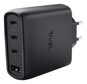 Trust Maxo 65W Universeel Zwart AC Snel opladen Binnen