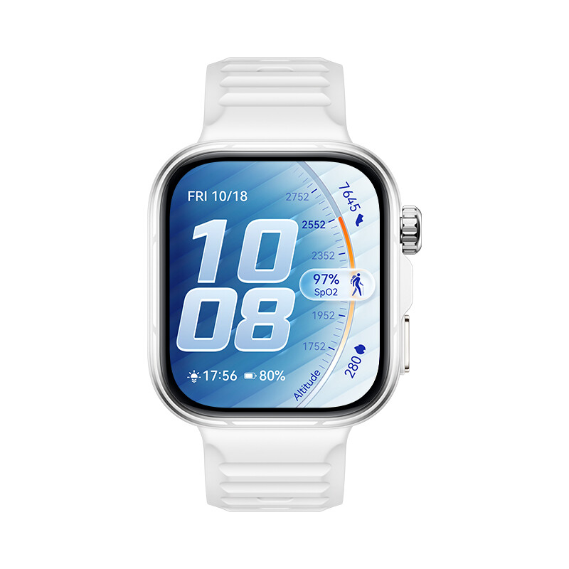 Huawei WATCH Fit 5 Pro 4,88 cm (1.92") AMOLED 44.5 mm Digitaal 480 x 408 Pixels Touchscreen Wit GPS