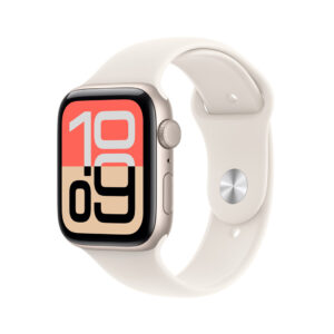Apple Watch SE (3nd generation) OLED 44 mm Digitaal 368 x 448 Pixels Touchscreen Beige Wifi GPS