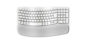 Logitech 920-012299 toetsenbord Kantoor RF-draadloos + Bluetooth QWERTY Scandinavisch Wit