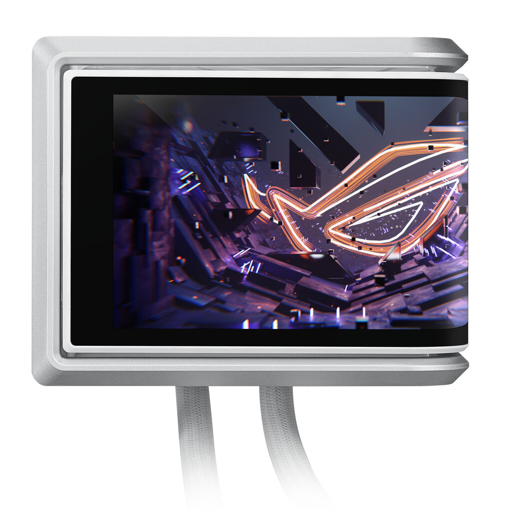 ASUS ROG RYUO IV 360 ARGB WHT Processor Alles-in-één vloeistofkoeler 12 cm Wit - Afbeelding 7