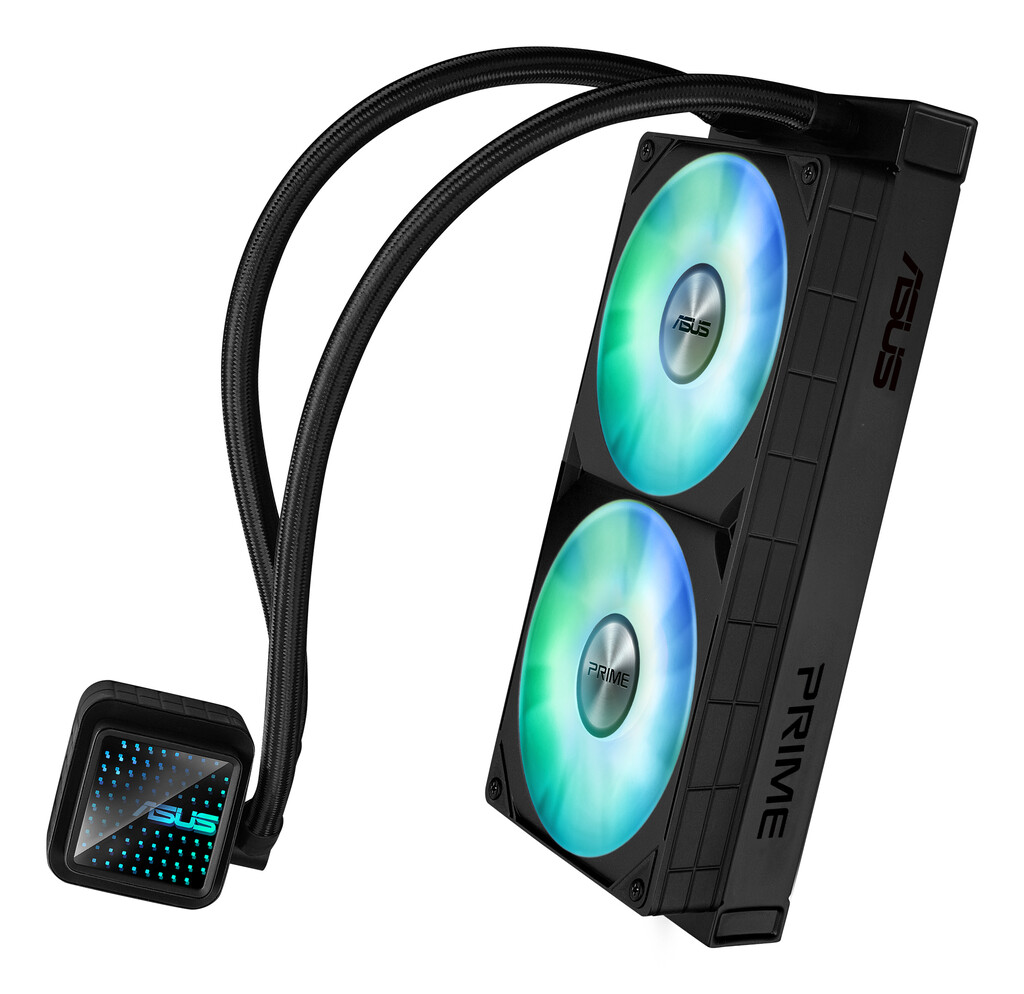 ASUS Prime LC 240 ARGB Computer behuizing Alles-in-één vloeistofkoeler 12 cm Zwart - Afbeelding 5