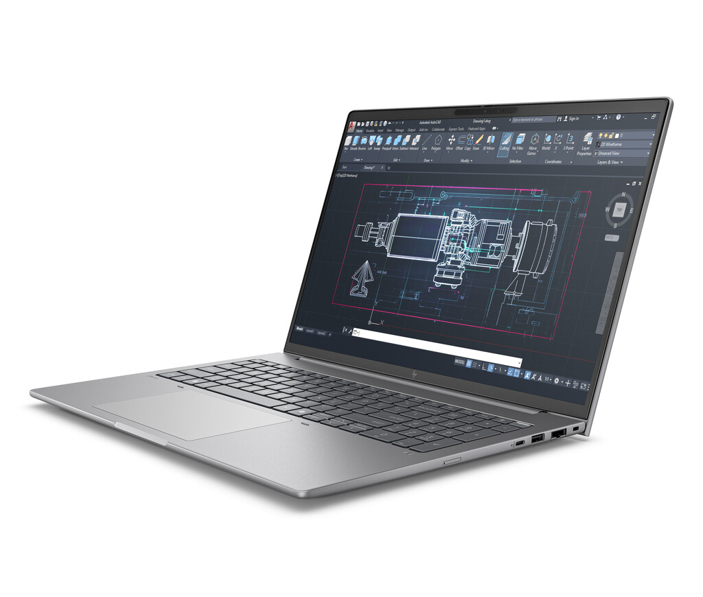 HP ZBook 8 G1i Wolf Pro Security Edition Intel Core Ultra 7 255H Mobiel werkstation 40,6 cm (16") WUXGA 32 GB DDR5-SDRAM 1 TB SS - Afbeelding 7