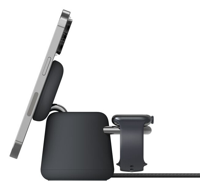 Belkin BoostCharge Pro Hoofdtelefoons, Smartphone, Smartwatch Houtskool AC Draadloos opladen Snel opladen Binnen - Afbeelding 3