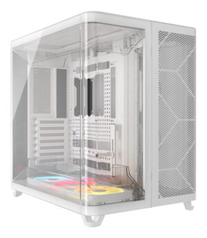 Corsair AIR 5400 LX-R RGB iCUE LINK Midi Tower Wit