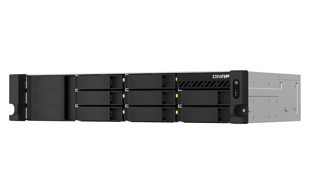 QNAP TS-864EU-RP-8G data-opslag-server NAS Rack (2U) Intel® Celeron® N5095 8 GB DDR4 0 TB QNAP Turbo System Zwart - Afbeelding 6